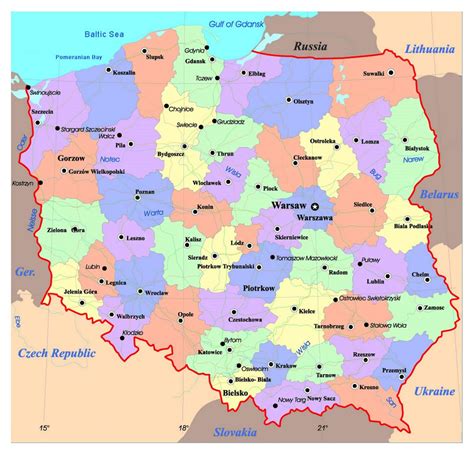 list of cities in poland.